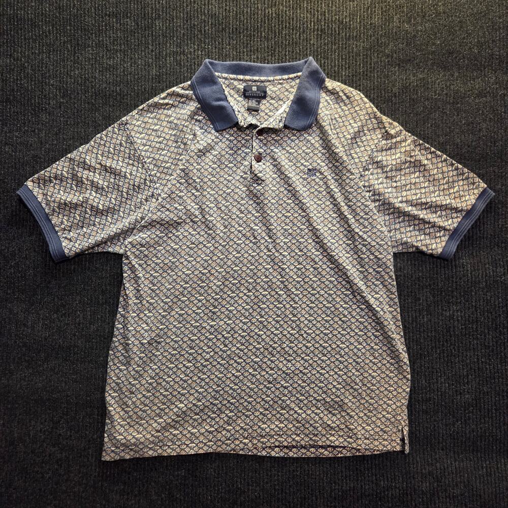 Men's Givenchy Activewear Polo Vintage 100% Cotton Sz XL